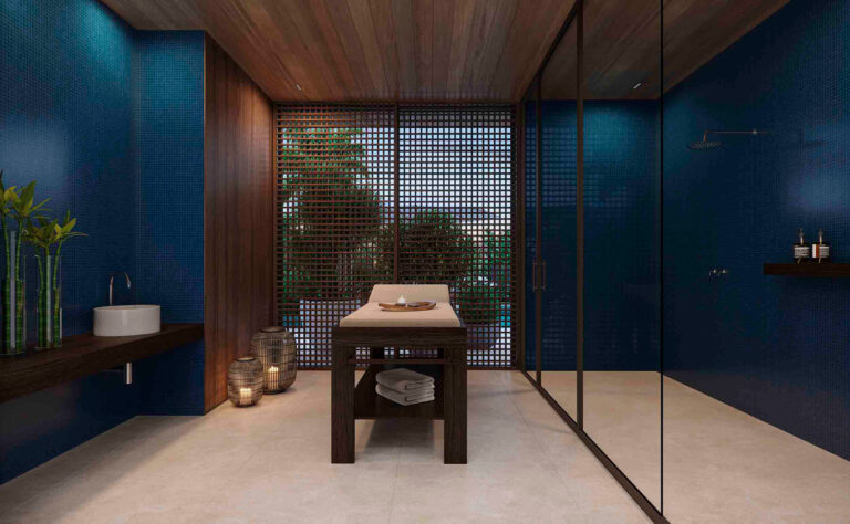 CAPITOLO by Piero Lissoni-Perspectiva ilustrada da sala de massagem