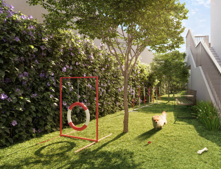L'Harmonie Vila Mariana-Perspectiva Ilustrada do Pet Place. (1)