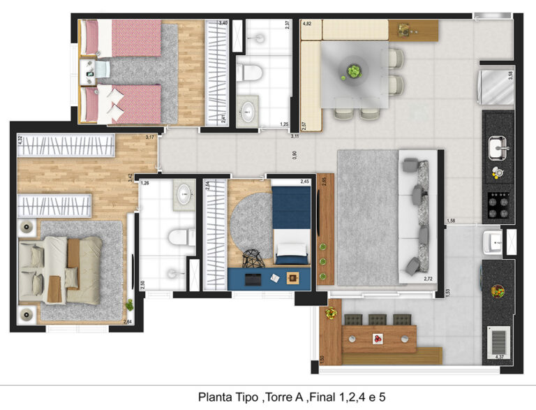 Archtech_Itacira_Torre_A_Final_1_2_4_5-3Dorm_Tipo_80_40_m2_Cotas