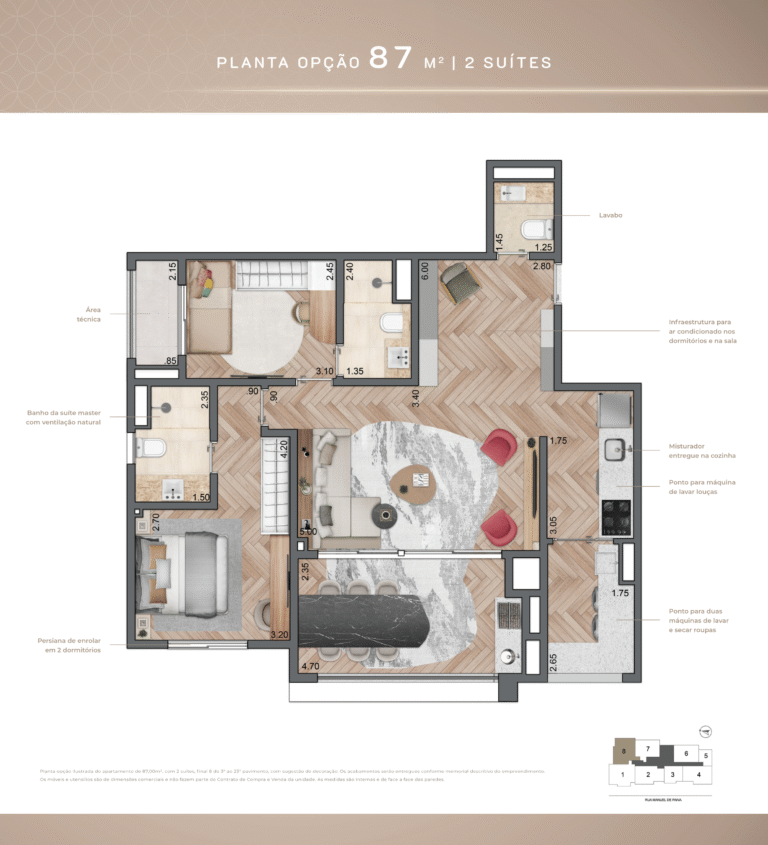 Cópia de 87m² 2 suítes