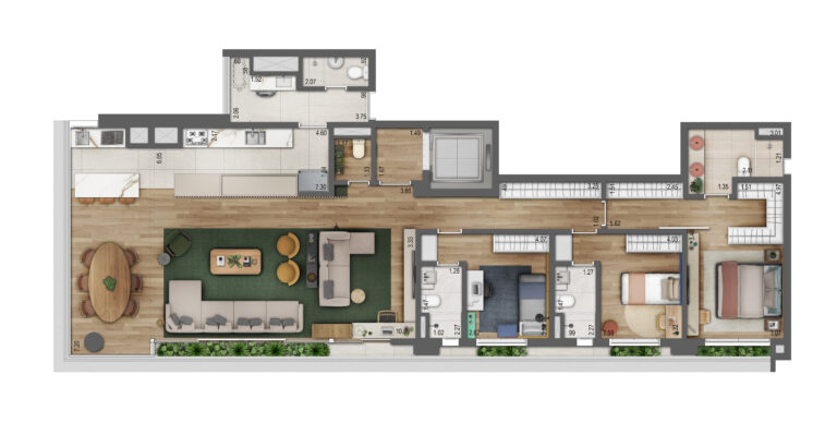LOE_09_Apto_164m_Decorado_EF4_COTADA